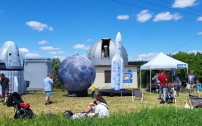 Raketa SAB Aerospace na výročí hvězdárny Žebrák