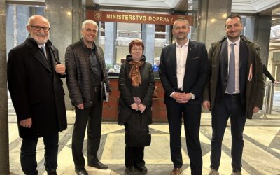 Návštěva na Ministerstvu dopravy