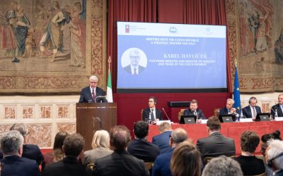 Budoucnost hospodářské spolupráce mezi Itálií a Českou republikou byla tématem prestižní konference v Poslanecké sněmovně Parlamentu Italské republiky!